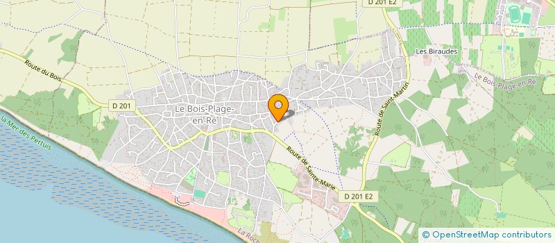 localisation de l'entreprise MONSIEUR FRANCOIS ANGEVAIN  LE BOIS-PLAGE-EN-RE