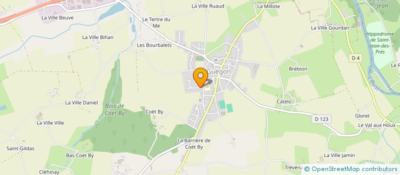 localisation de l'entreprise MONSIEUR FRANCOIS ANNEQUIN à GUEGON