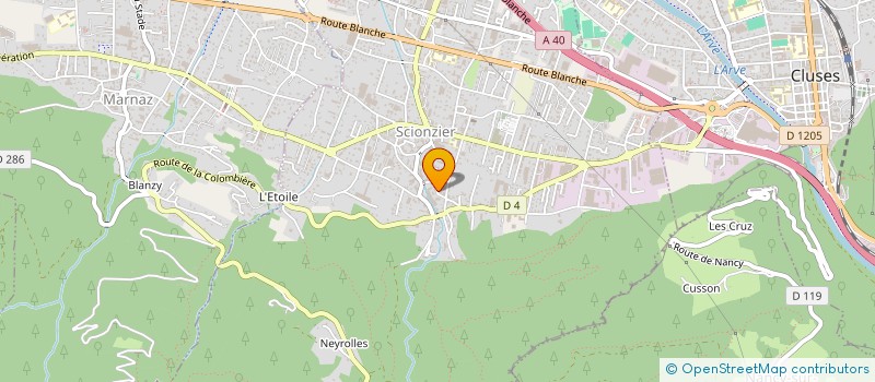 localisation de l'entreprise MONSIEUR FRANCOIS ANTHOINE à SCIONZIER