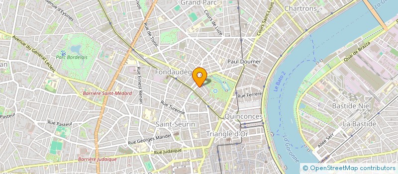 localisation de l'entreprise MONSIEUR FRANCOIS ARAMBURU  BORDEAUX