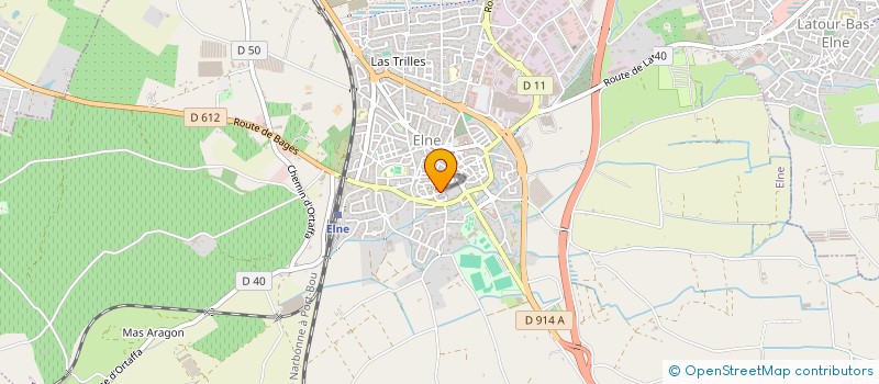 localisation de l'entreprise MONSIEUR FRANCOIS ARENAS  ELNE