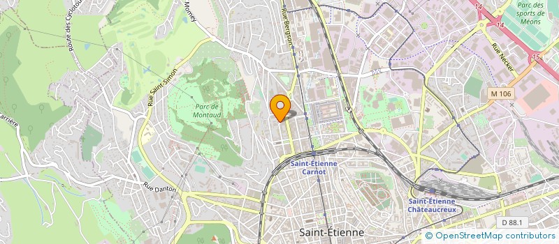 localisation de l'entreprise MONSIEUR FRANCOIS ARINDEL à SAINT-ETIENNE