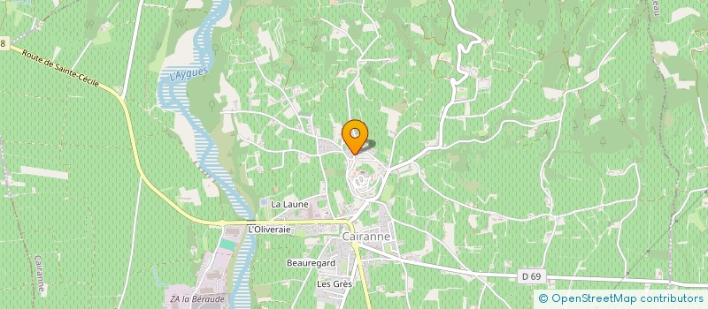 localisation de l'entreprise MONSIEUR FRANCOIS ARNAU  FLAYOSC