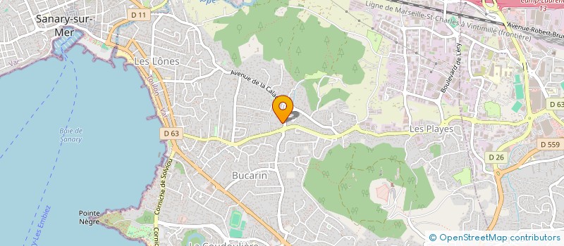 localisation de l'entreprise MONSIEUR FRANCOIS ARQUEZ à SIX-FOURS-LES-PLAGES