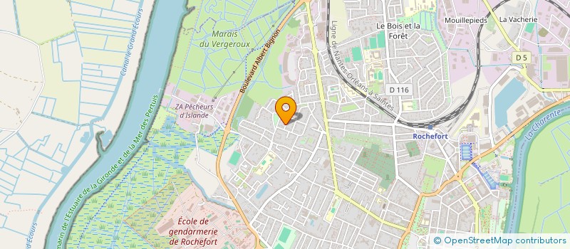localisation de l'entreprise MONSIEUR FRANCOIS ASSELBORN  ROCHEFORT