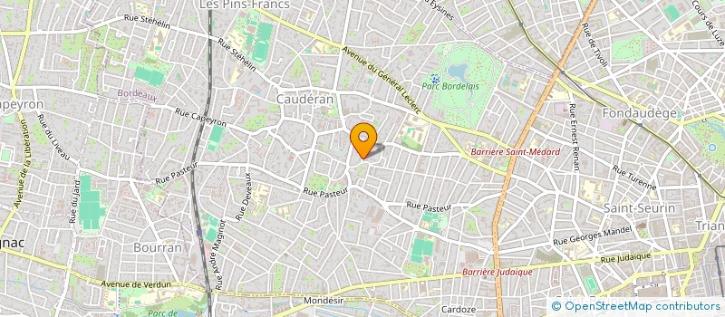 localisation de l'entreprise MONSIEUR FRANCOIS ASSENS  BORDEAUX