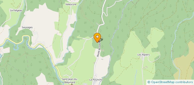 localisation de l'entreprise MONSIEUR FRANCOIS ASTRUC  CUBIERES