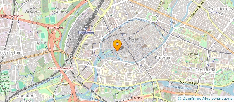 localisation de l'entreprise MONSIEUR FRANCOIS AUBIN à STRASBOURG