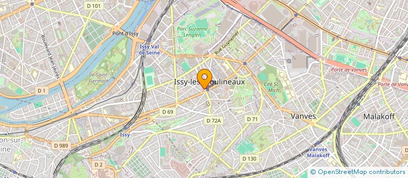 localisation de l'entreprise MONSIEUR FRANCOIS AUFFRET à ISSY-LES-MOULINEAUX