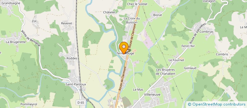 localisation de l'entreprise MONSIEUR FRANCOIS AUGRANDENIS  AMBERT