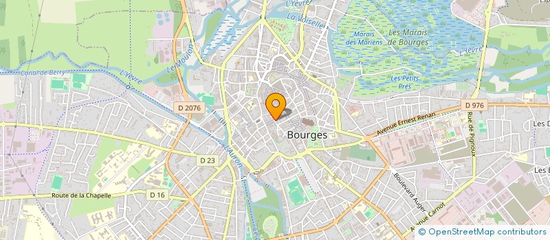 localisation de l'entreprise MONSIEUR FRANCOIS AUGU à BOURGES