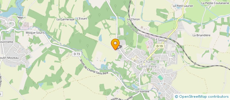 localisation de l'entreprise MONSIEUR FRANCOIS AUSTERLITZ  LE CHAMP-SAINT-PERE