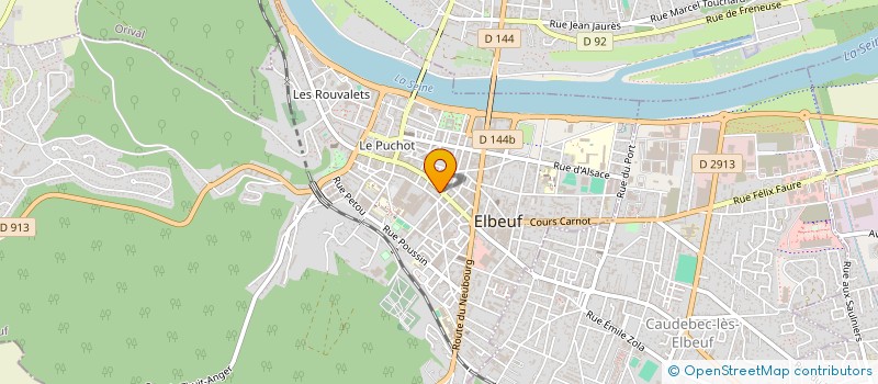 localisation de l'entreprise MONSIEUR FRANCOIS AVISSE  ELBEUF