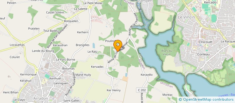 localisation de l'entreprise MONSIEUR FRANCOIS-AYMERIC FAVIER DU NOYER à VANNES