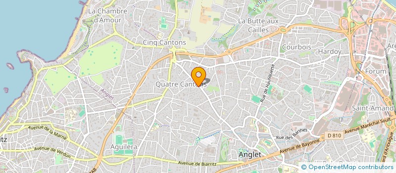 localisation de l'entreprise MONSIEUR FRANCOIS BABIN à ANGLET