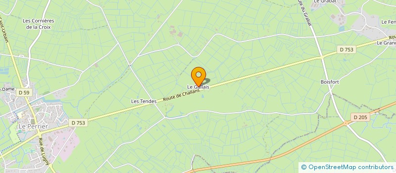 localisation de l'entreprise MONSIEUR FRANCOIS BABU  LE PERRIER