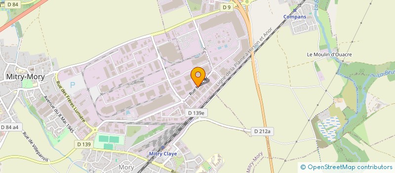 localisation de l'entreprise MONSIEUR FRANCOIS BACCON  MITRY-MORY