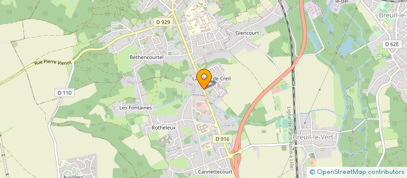 localisation de l'entreprise MONSIEUR FRANCOIS BACQUET  CLERMONT