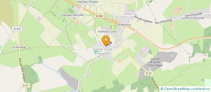 localisation de l'entreprise MONSIEUR FRANCOIS BADIER  LA HAGUE