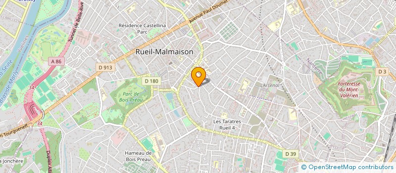 localisation de l'entreprise MONSIEUR FRANCOIS BAGGI à RUEIL-MALMAISON