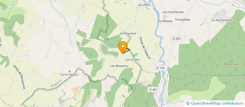 localisation de l'entreprise MONSIEUR FRANCOIS BALANCA à CHABEUIL