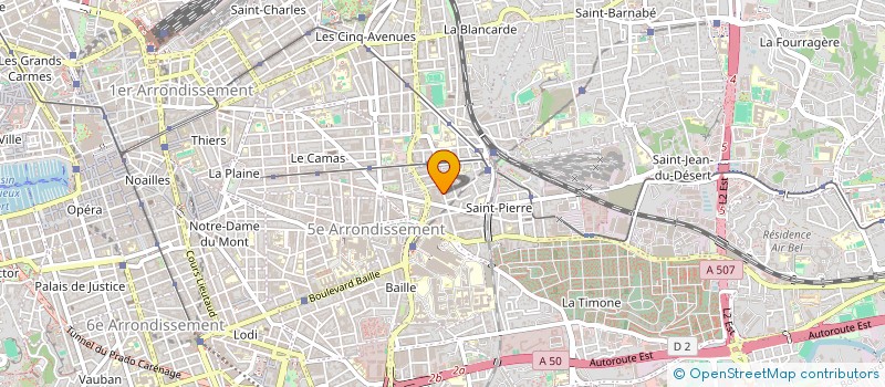 localisation de l'entreprise MONSIEUR FRANCOIS BALDACCHINO à MARSEILLE