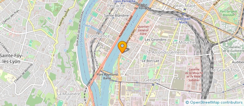 localisation de l'entreprise MONSIEUR FRANCOIS BALDINOTTI à LYON