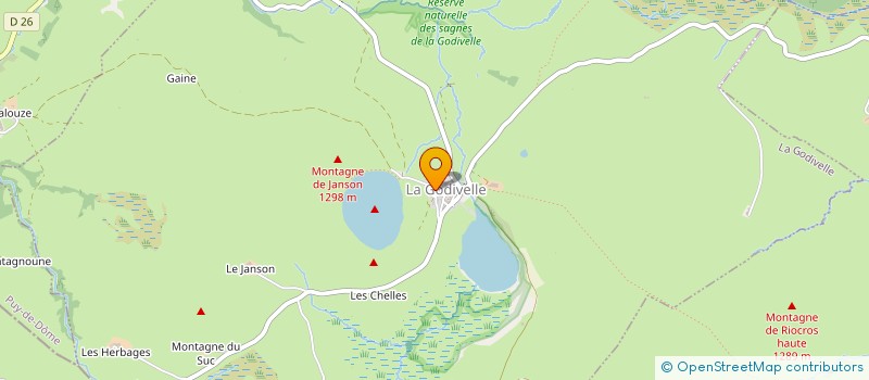 localisation de l'entreprise MONSIEUR FRANCOIS BAPT  SAINT-GENES-CHAMPESPE