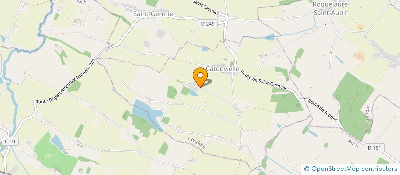 localisation de l'entreprise MONSIEUR FRANCOIS BARADA  CATONVIELLE