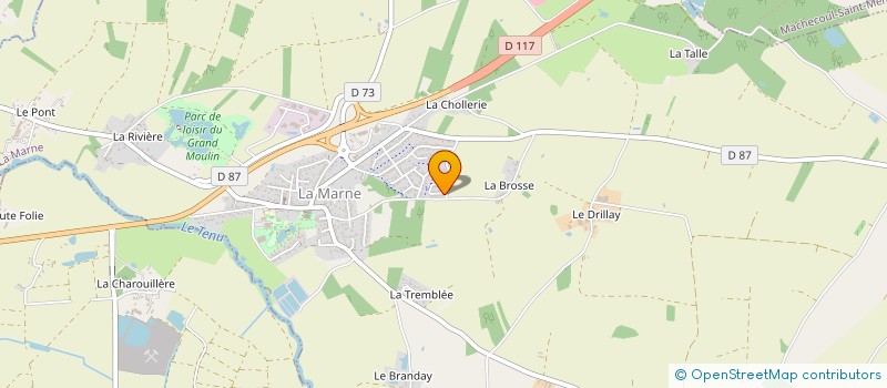 localisation de l'entreprise MONSIEUR FRANCOIS BARBARY  LA MARNE