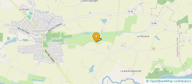 localisation de l'entreprise MONSIEUR FRANCOIS BARBEAU à L'AIGUILLON-SUR-VIE