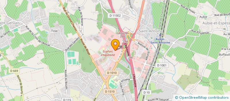 localisation de l'entreprise MONSIEUR FRANCOIS BARBESSOU  PEUJARD