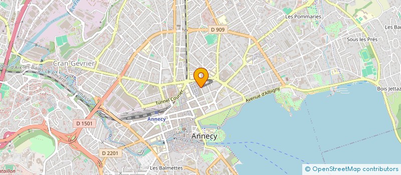 localisation de l'entreprise MONSIEUR FRANCOIS BARBIER à ANNECY