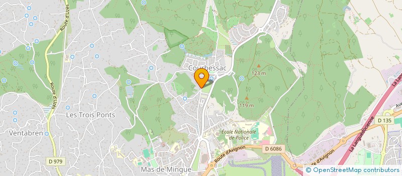 localisation de l'entreprise MONSIEUR FRANCOIS BARBIER  NIMES