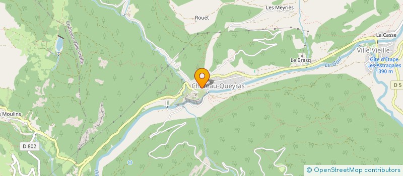 localisation de l'entreprise MONSIEUR FRANCOIS BARDONNAUT  CHATEAU-VILLE-VIEILLE