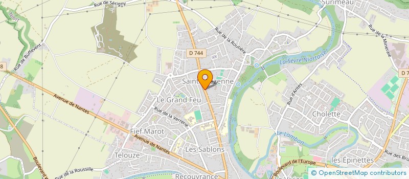 localisation de l'entreprise MONSIEUR FRANCOIS BARRAUD à NIORT