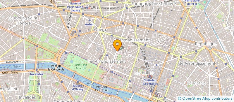 localisation de l'entreprise MONSIEUR FRANCOIS BARTHELEMY  PARIS