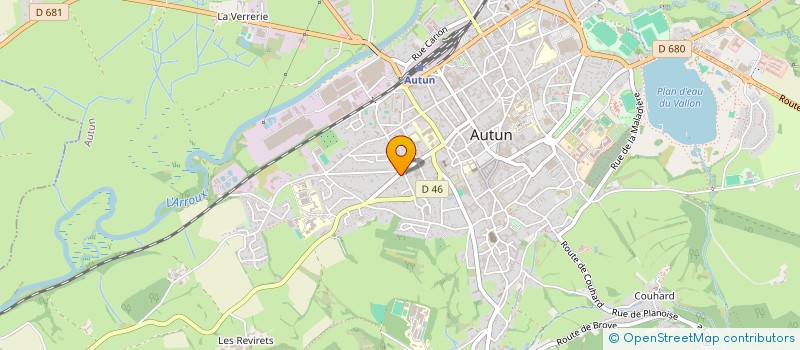 localisation de l'entreprise MONSIEUR FRANCOIS BARTHOMEUF  ENTRAINS-SUR-NOHAIN