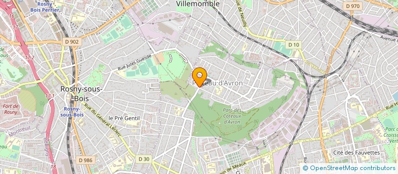 localisation de l'entreprise MONSIEUR FRANCOIS BARTHONNET à NEUILLY-PLAISANCE