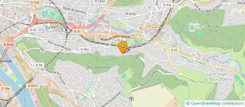 localisation de l'entreprise MONSIEUR FRANCOIS BATAILLE à ROUEN