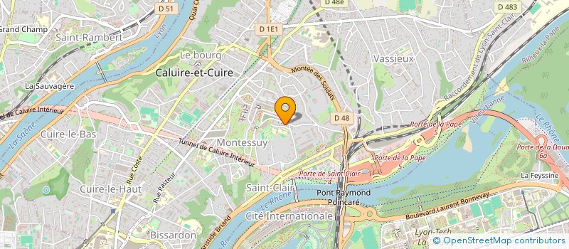 localisation de l'entreprise MONSIEUR FRANCOIS BATIN à CALUIRE-ET-CUIRE