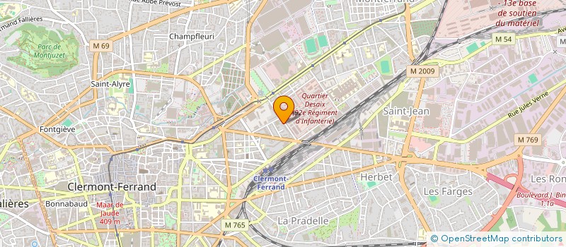 localisation de l'entreprise MONSIEUR FRANCOIS BATTEUX  CLERMONT-FERRAND