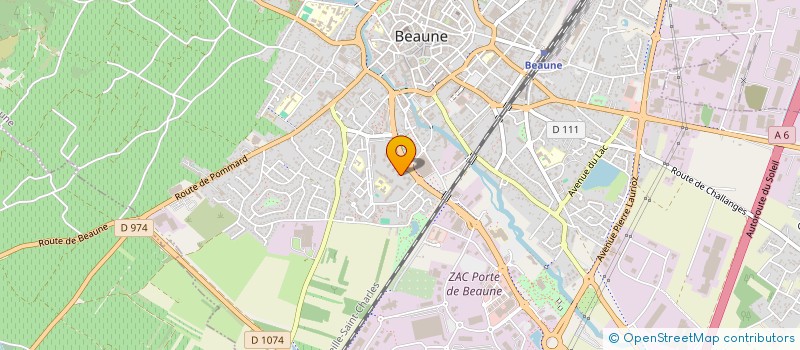 localisation de l'entreprise MONSIEUR FRANCOIS BAUDOIN à BEAUNE