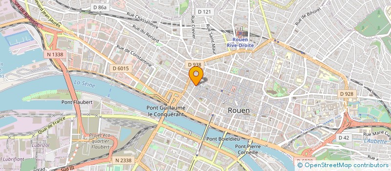 localisation de l'entreprise MONSIEUR FRANCOIS BAUDRY à ROUEN