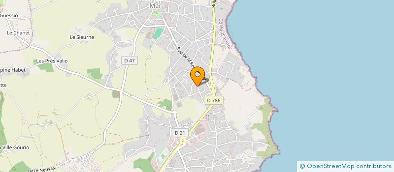 localisation de l'entreprise MONSIEUR FRANCOIS BAUDRY  BINIC-ETABLES-SUR-MER