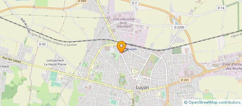 localisation de l'entreprise MONSIEUR FRANCOIS BAUDRY  CHAMPAGNE-LES-MARAIS