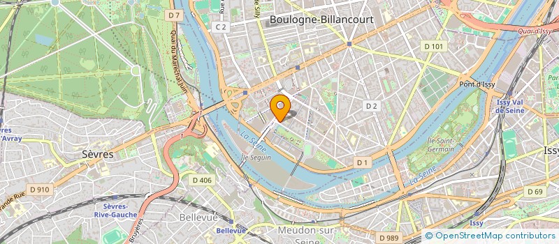 localisation de l'entreprise MONSIEUR FRANCOIS BAYEMY BIYICK à BOULOGNE-BILLANCOURT