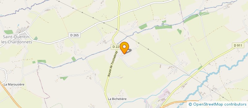 localisation de l'entreprise MONSIEUR FRANCOIS BAZIN à TINCHEBRAY-BOCAGE