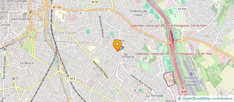 localisation de l'entreprise MONSIEUR FRANCOIS BEAU à TOULOUSE