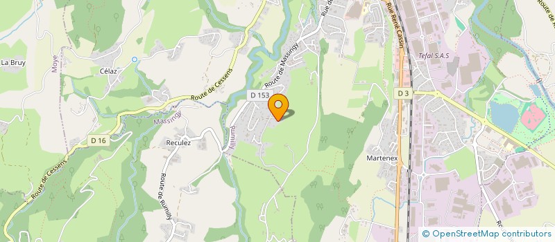 localisation de l'entreprise MONSIEUR FRANCOIS BEAUFORT  RUMILLY